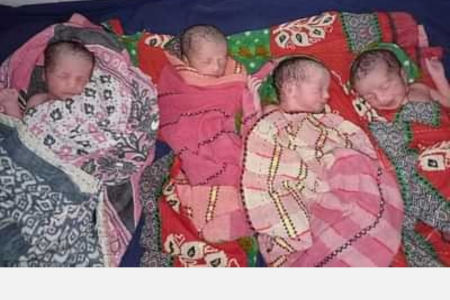 ফেনীতে একসঙ্গে ৪টি সন্তানের জন্ম দিলেন সালমা