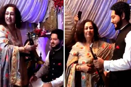 নতুন জামাইকে AK-47 উপহার