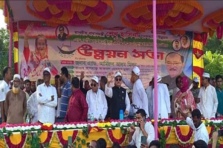 উন্নয়নের ছোঁয়ায় বদলে গেছে বাগেরহাট-৪ -এ্যাড. আমিরুল আলম মিলন