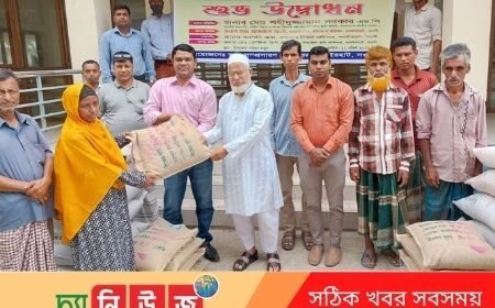 ক্ষুদ্র ও প্রান্তিক কৃষক পেলেন কৃষি প্রনোদনার বীজ