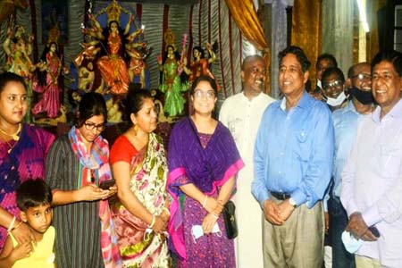 দুর্গাপূজাকে কেন্দ্র করে অপপ্রয়াসে লিপ্তদের কঠোরভাবে মোকাবিলা করা হবে -কৃষিমন্ত্রী