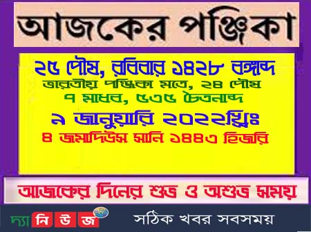 আজকের পঞ্জিকা, আজকের দিনপঞ্জি, দিনপঞ্জি, পঞ্জিকা, আজকের তিথি, আজকের বার,আজকের নক্ষত্র,আজকের যোগ, আজকের করণ, ভারতীয় দিনপঞ্জি, পঞ্চাঙ্গ, পঞ্চ অঙ্গের সমাহার, অবস্থানের উপর ভিত্তি, পঞ্চ অঙ্গের সমাহার, এক নজরে দেখে নিন, চাঁদের অবস্থানের উপর ভিত্তি, রবিবারের পঞ্জিকা, সোমবারের পঞ্জিকা, মঙ্গলবারের পঞ্জিকা, বুধবারের পঞ্জিকা, বৃহস্পতিবারের পঞ্জিকা, শুক্রবারের পঞ্জিকা, শনিবারের পঞ্জিকা, এক নজরে দেখে নিন আজকের পঞ্চাঙ্গ