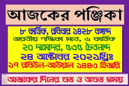 সূর্য সিদ্ধান্ত ভিত্তিক দেখে নিন