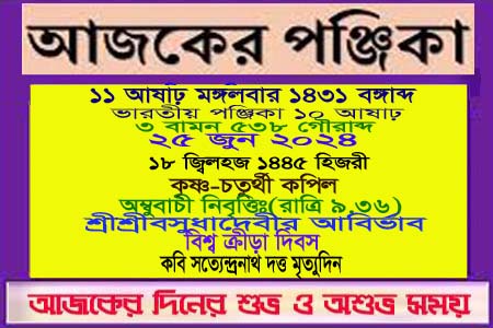 দিনপঞ্জি ও ইতিহাসের এইদিনে