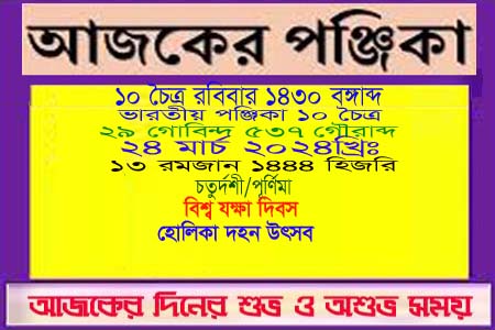 দিনপঞ্জি ও ইতিহাসের এইদিনে