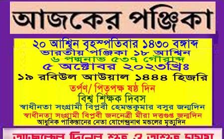 দিনপঞ্জি ও ইতিহাসের এইদিনে