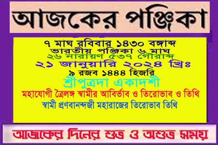 দিনপঞ্জি ও ইতিহাসের এইদিনে