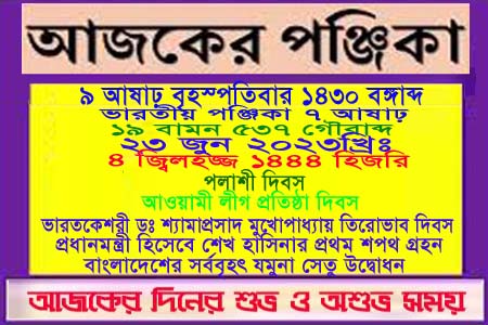 দিনপঞ্জি ও ইতিহাসের এইদিনে