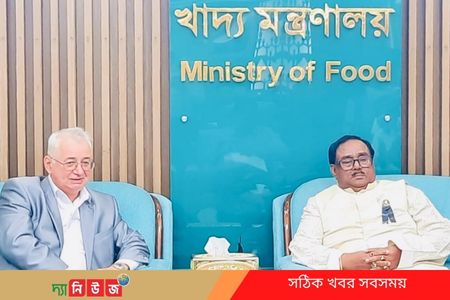 খাদ্যমন্ত্রীর সাথে রাশিয়ার রাষ্ট্রদূতের সাক্ষাৎ