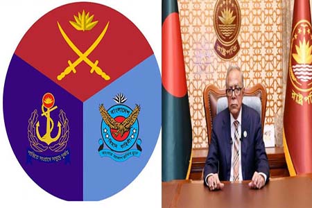 সশস্ত্র বাহিনী দিবসে রাষ্ট্রপতির বাণী