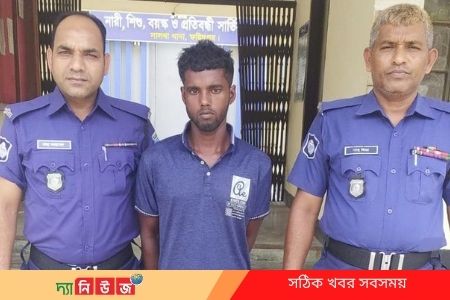 সালথায় শিশু ধর্ষণ মামলার আসামী গ্রেপ্তার