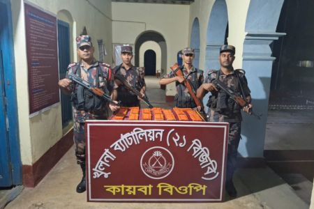 সীমান্ত অভিযানে ৯,৯০০ পিস সাইপ্রোহেপ্টাডিন হাইড্রোক্লোরাইড ট্যাবলেট উদ্ধার