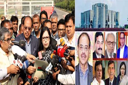 বর্তমান সংসদ অকার্যকর বলে পদত্যাগপত্র জমা দিলেন বিএনপির সংসদ সদস্যরা