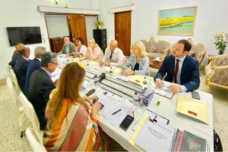 বিএনপির সঙ্গে নির্বাচনি বিশেষজ্ঞ দলের বৈঠক