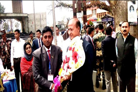 বর্ডার ম্যানেজমেন্ট রিজিয়ন কমান্ডার বৈঠকে বিএসএফের প্রতিনিধি দল বাংলাদেশে