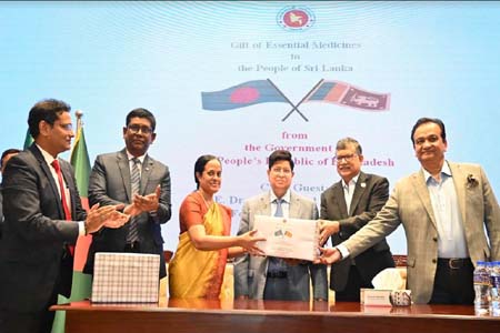 Bangladesh donates medicine to Sri Lanka