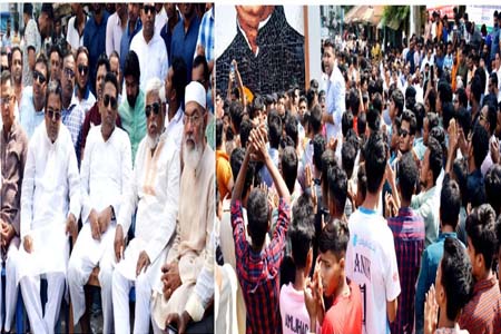 বরিশালে আওয়ামী লীগের শান্তি সমাবেশ