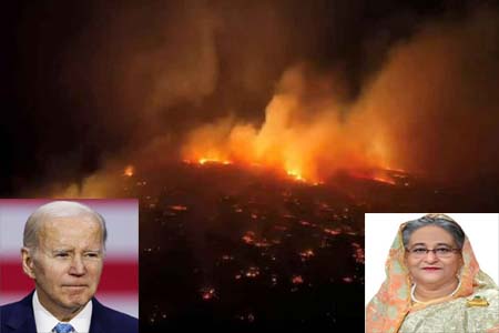 বাইডেনের কাছে প্রধানমন্ত্রীর পত্র