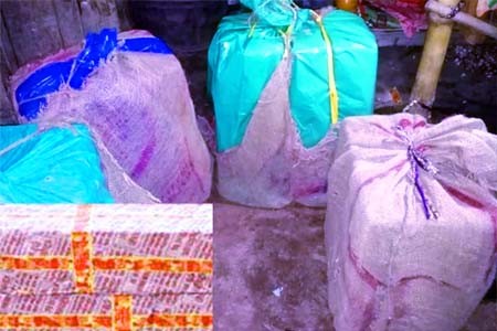 সুনামগঞ্জ সীমান্তে ভারতীয় বিড়ির চালান আটক