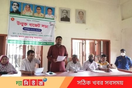 কালীগঞ্জ নিয়ামতপুর ইউনিয়নের বাজেট ঘোষণা