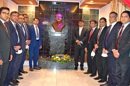 ওয়াশিংটনের বাংলাদেশ দূতাবাসে ঐতিহাসিক মুজিবনগর দিবস পালিত