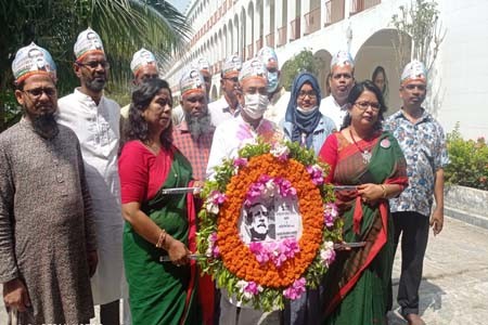 ডাসার সরকারি শেখ হাসিনা উইমেন্স বিশ্ববিদ্যালয় কলেজে বঙ্গবন্ধুর শতবার্ষিকী উদযাপন
