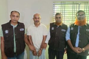 ঝিনাইদহের ব্যবসায়ী সুলতান হত্যা মামলার প্রধান আসামী চঞ্চল ১৩ বছর পর গ্রেফতার