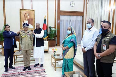 আইজিপিকে র‍্যাংক ব্যাজ