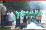ঝিনাইদহে ডেঙ্গু প্রতিরোধে যুবদলের পরিচ্ছন্নতা অভিযান