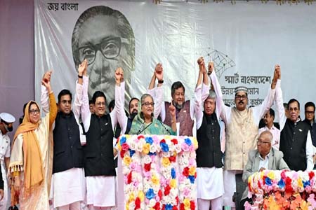 ধারাবাহিকভাবে গণতন্ত্র অব্যাহত আছে বলেই মানুষ শান্তিতে আছে -প্রধানমন্ত্রী
