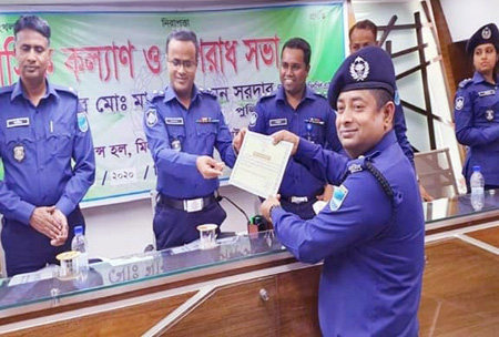 শ্রেষ্ঠ ওসি শেখ রিজাউল