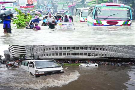 মুষলধারে বৃষ্টি