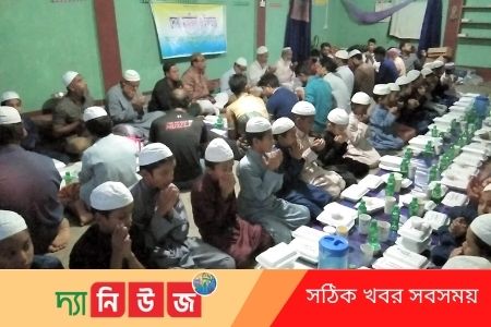 এতিমদের নিয়ে দোয়া মাহফিল ও ইফতার অনুষ্ঠিত
