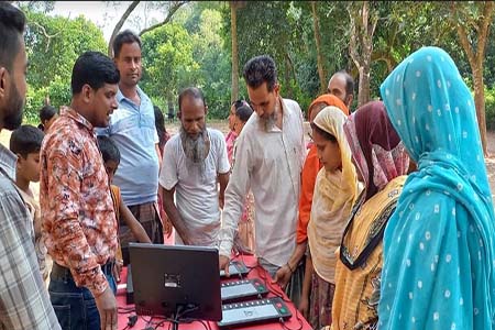 ভোট প্রদানের লক্ষে ভোটার শিক্ষন