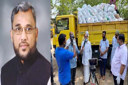 পরিবেশ মন্ত্রীর ব্যক্তিগত উদ্যোগে ২৮০০ পরিবারের মাঝে ঈদ উপহার বিতরণ