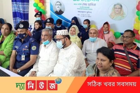 গৌরনদী মডেল থানায় নারী, শিশু,বয়স্ক ও প্রতিবন্ধি সার্ভিস ডেক্স উদ্ধোধন