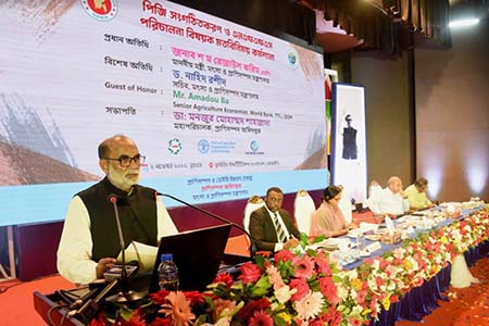 বৈশ্বিক সংকটেও প্রাণিসম্পদ খাতের উৎপাদন অব্যাহত রাখতে হবে -মৎস্য ও প্রাণিসম্পদ মন্ত্রী