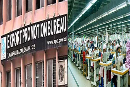 পোশাক রপ্তানি