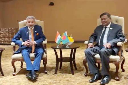 জয়শঙ্করের সঙ্গে হাছান মাহমুদের বৈঠক