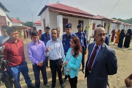 আশ্রয়ন প্রকল্প পরিদর্শন