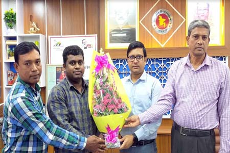 পাইকগাছায় মৎস্য কর্মকর্তা হিসেবে পবিত্র কুমার দাশের যোগদান