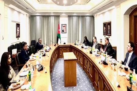 Foreign Secretary meets Jordanian counterpart