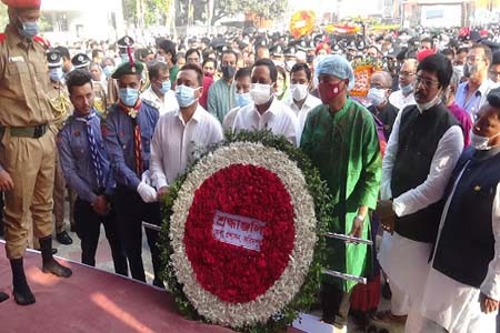 ফরিদপুরে নানা কর্মসূচিতে বঙ্গবন্ধু শেখ মুজিবুর রহমানের জন্ম শতবর্ষ পালিত