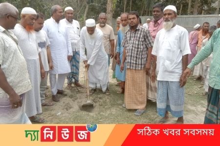 মাদ্রাসার ভিত্তি প্রস্তর স্থাপন