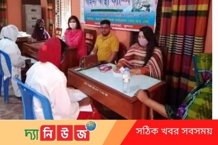 আর আর এফ র ফ্রি স্বাস্থ্য ক্যাম্প অনুষ্ঠিত