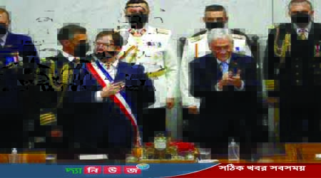 চিলির কনিষ্ঠতম প্রেসিডেন্ট হিসেবে শপথ নিয়েছেন ৩৬ বছর বয়সী গ্যাব্রিয়েল বোরিক