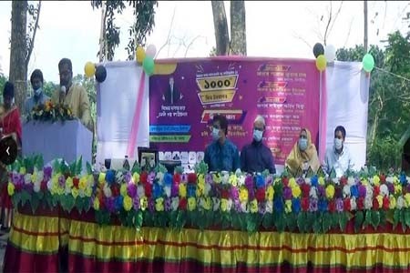 ঝিনাইদহে নিজের বলার মত একটি গল্প ফাউন্ডেশনের হাজার তম দিন উদযাপন