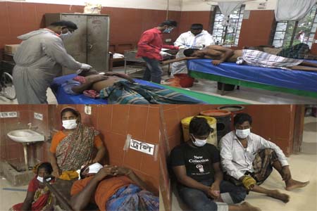 হরিণাকুন্ডুতে দু’পক্ষের সংঘর্ষ