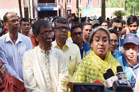 শেখ হাসিনা সরকার জনগণের সরকার বলেই বিরোধীদল স্বাধীনভাবে সবকিছু করতে পারছে