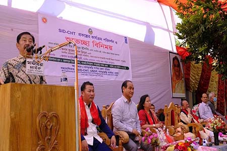 পার্বত্য অঞ্চলে শান্তি পরিবেশ ফিরিয়ে এনেছেন প্রধানমন্ত্রী -পার্বত্যমন্ত্রী